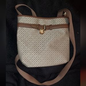 Tommy Helfiger bag, cross body approx 9" x 10"